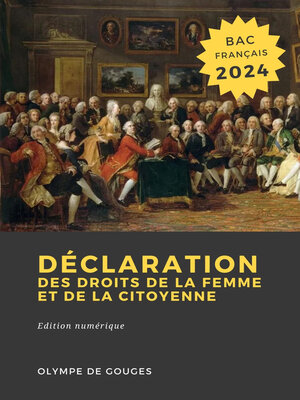 cover image of Déclaration des droits de la femme et de la citoyenne